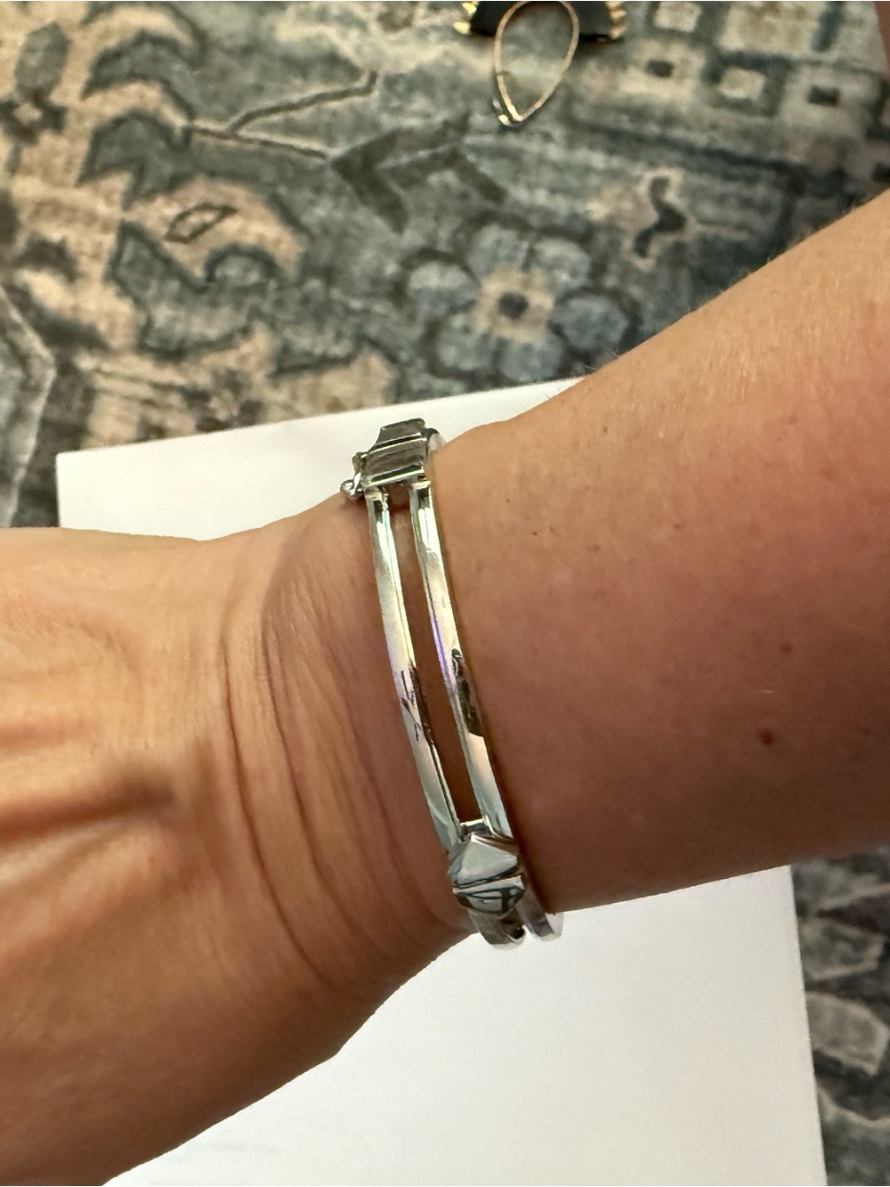 Two Silver Women’s Bracelets